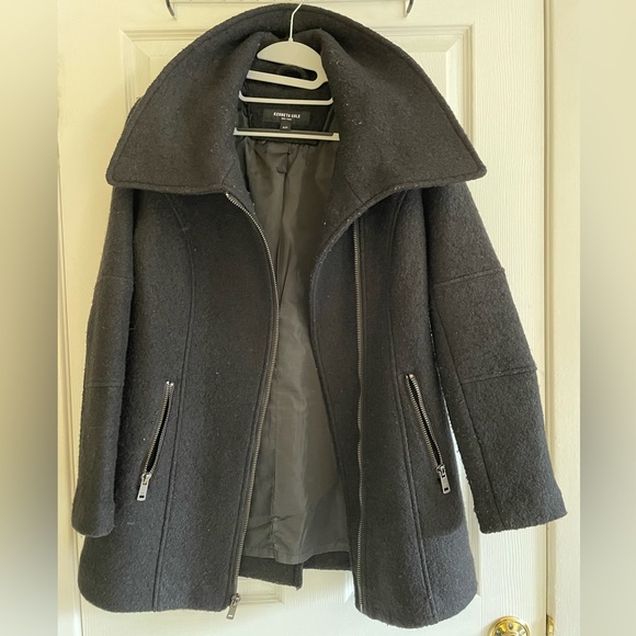 Kenneth Cole Wool Blend Coat - Picture 3 of 7